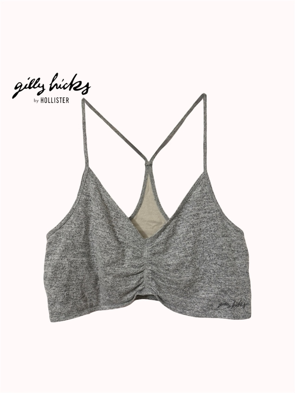 Gilly Hicks marled knit bralette